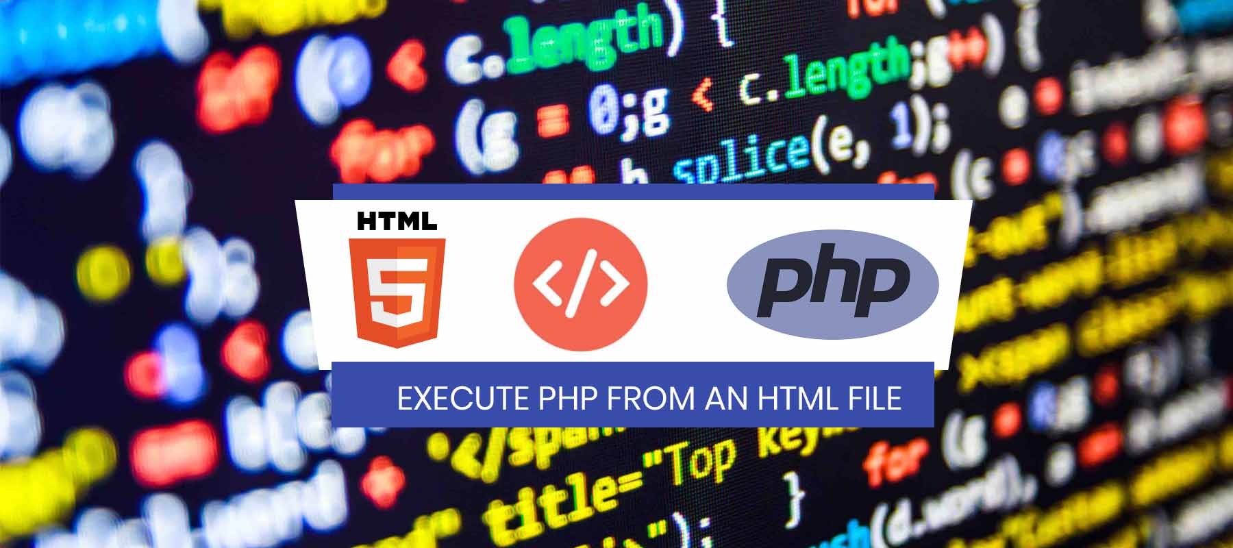Execute PHP From an HTML File