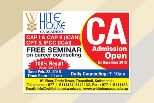 White House International College – Free Seminar