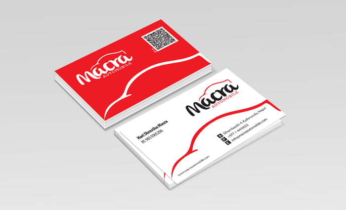 Macra Auto Mobile – Business Cards