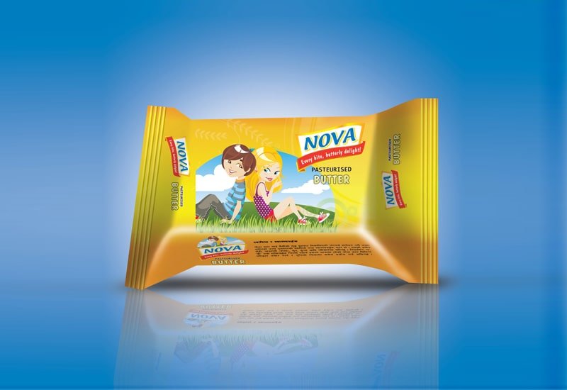 Nova Butter – Packaging Design