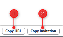 copy url or invitatioin