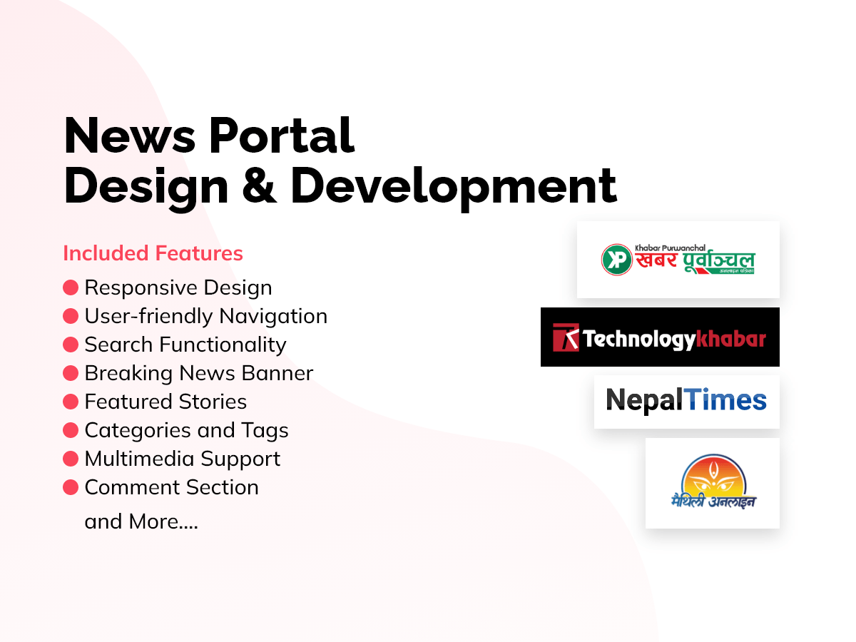 News Portal Design & Development in Nepal
